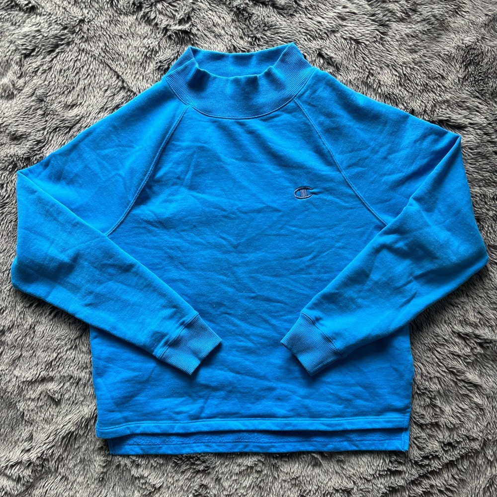 Champion Blue Turtleneck